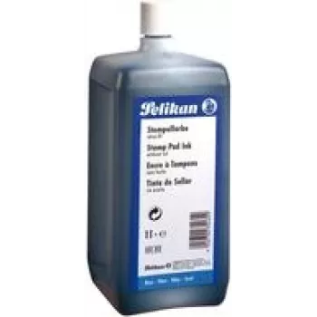 Pelikan 4001 tinta de carimbo sem óleo preto 1000 ml com bico doseador (351296)