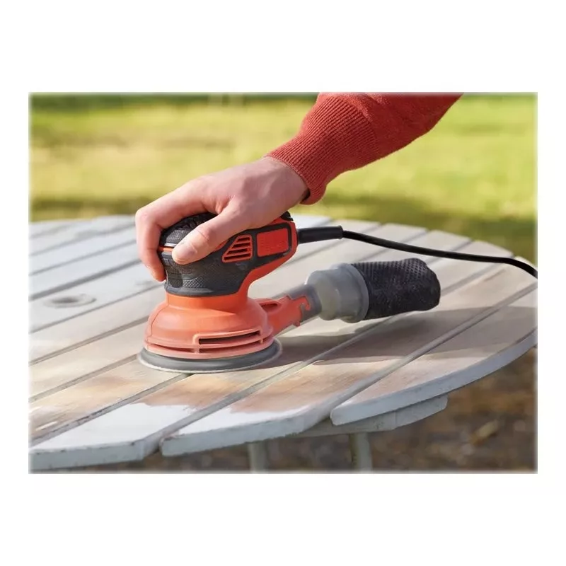 BLACK+DECKER lixadeira excêntrica 240 W, 125 mm, 230 V
