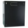 EFB armário de parede 19 polegadas 18U, fixo, 1 peça, RAL 9005, profundidade 600 mm