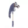 TOOTINY cavalinho de peluche com cabo A3 HOPPIHORSE, cinzento