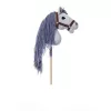 TOOTINY cavalinho de peluche com cabo A3 HOPPIHORSE, cinzento