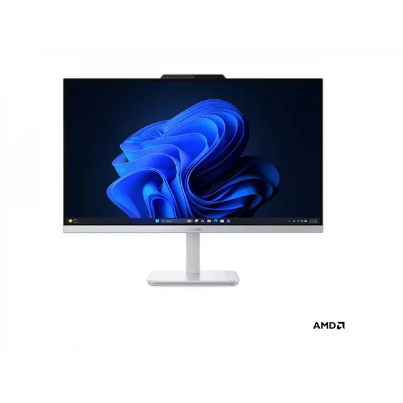 Lenovo A105 24 PC tudo-em-um F0JS0021NY, 23,8 polegadas FHD IPS 100Hz, AMD Ryzen 5, 8GB LPDDR5, 512GB SSD, AMD Radeon 610M, Windows 11 Home, teclado inglês, Cloud Grey, garantia de 2 anos (carry-in)