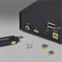 StarTech.com USB-A Port Blocker Fichas de substituição pack de 25 - Insertos de bloqueio vermelhos para USB-A-PORT-BLOCKER - Segurança USB-A snap-in reutilizável (25P-USB-A-BLOCKER)