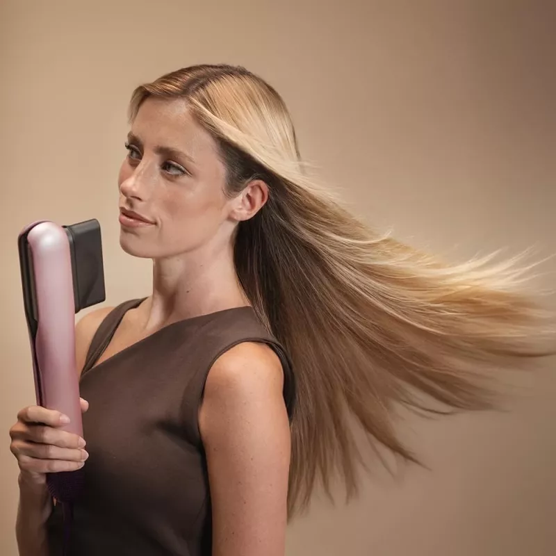 Cecotec Alisador de ar AirLisse 2in1 ForceDry Champagne 1000W Cerâmica Bege