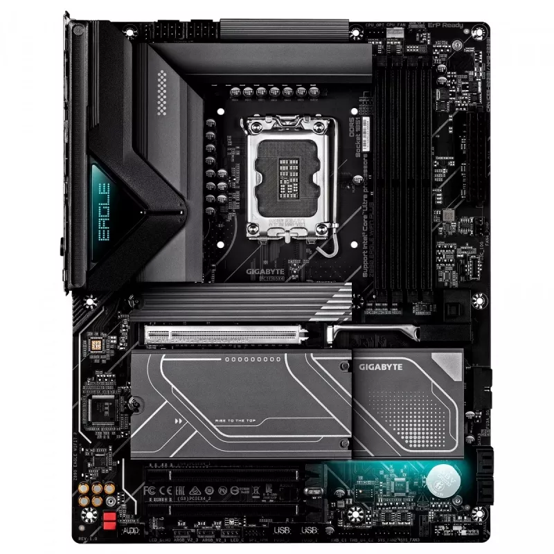 GIGABYTE Z890 EAGLE WIFI7 P LGA1851 Placa-mãe ATX, DDR5, Wi-Fi 7, 2.5GbE, USB4 Type-C