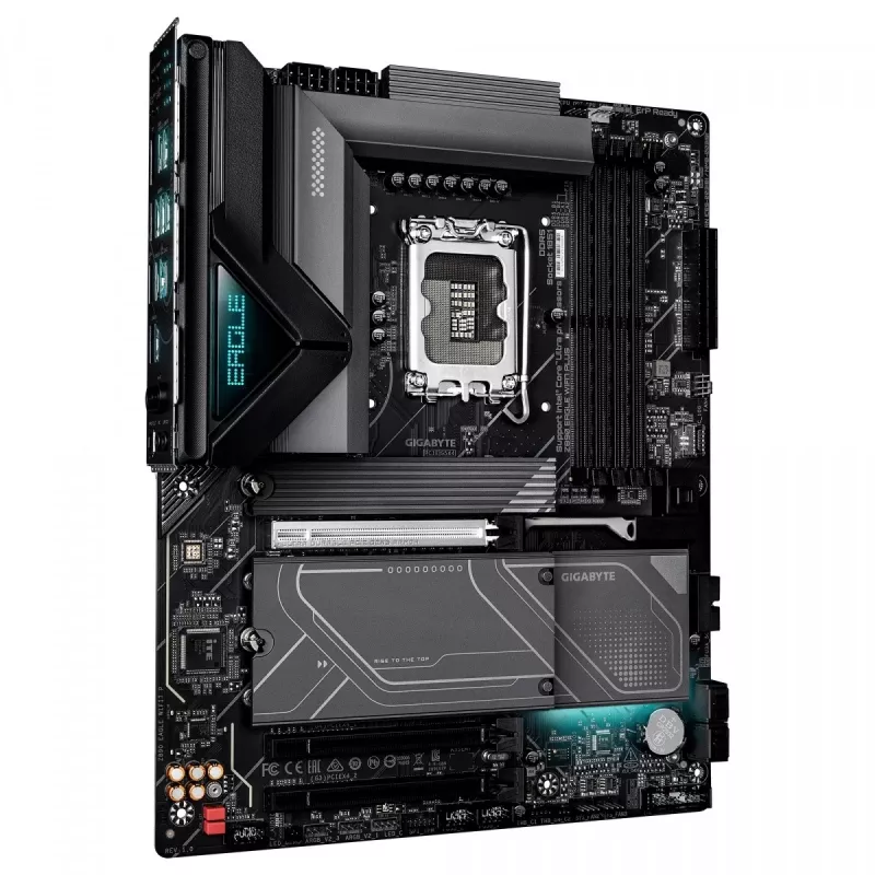 GIGABYTE Z890 EAGLE WIFI7 P LGA1851 Placa-mãe ATX, DDR5, Wi-Fi 7, 2.5GbE, USB4 Type-C