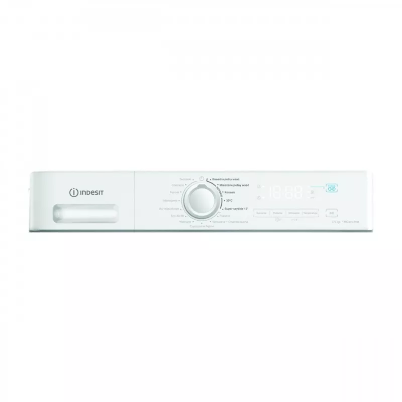 Indesit MXWD7514BPL Máquina de lavar e secar, 7 kg de lavagem, 5 kg de secagem, 1400 rpm, Preto