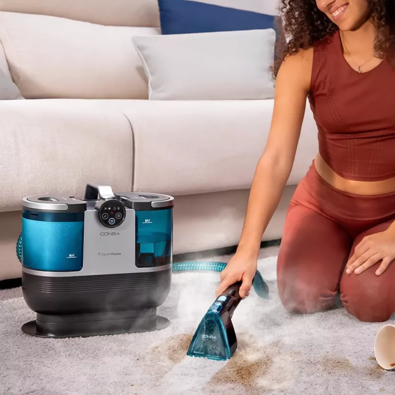 Cecotec Conga 7000 Carpet&Spot Clean Steam XXL Limpador de estofos, 1700 W