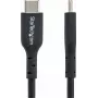 StarTech.com Cabo de carregamento USB-C 2m pack de 2 60W 3A para MacBook Air Laptop iPhone 15-17 iPad Air Pro Mini Samsung Galaxy (USB2CC2MNC2PK)