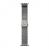 LAUT SATURN LOOP Bracelete de malha tecida em titânio para Apple Watch