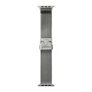 LAUT SATURN LOOP Bracelete de malha tecida em titânio para Apple Watch