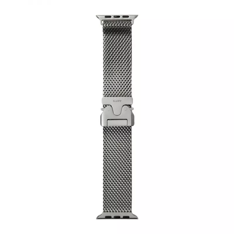 LAUT SATURN LOOP Bracelete de malha tecida em titânio para Apple Watch