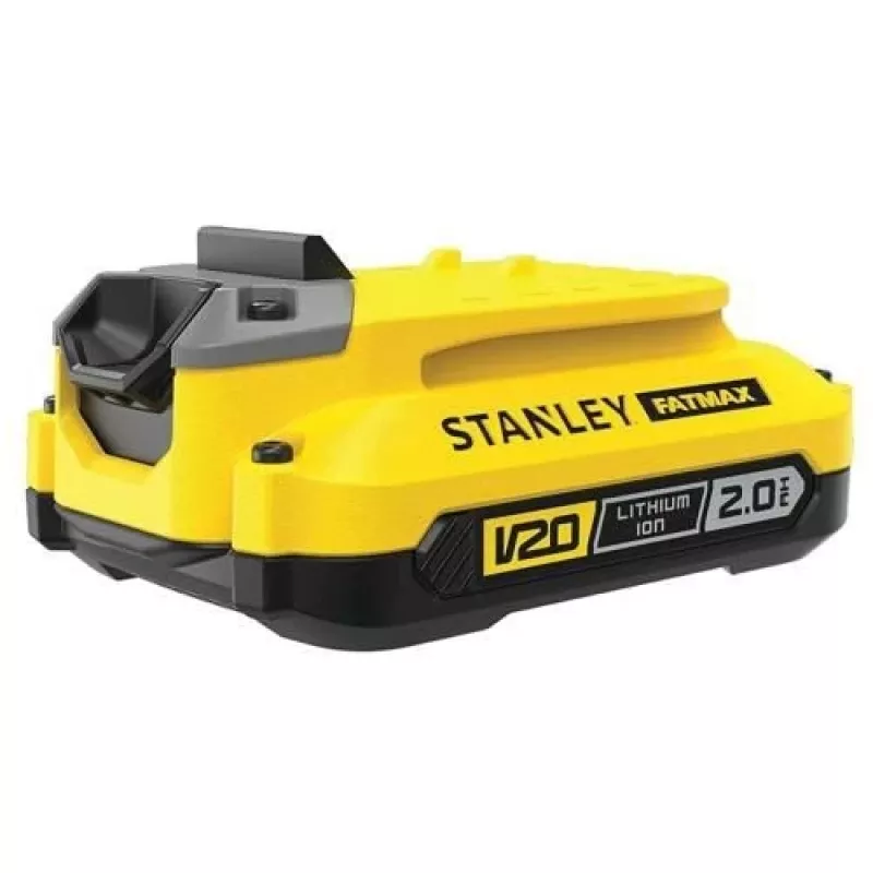 Stanley SFMCB202-XJ FATMAX V20 18V 2.0Ah Conjunto de bateria e carregador de iões de lítio