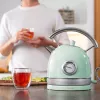 Cecotec Chaleira ThermoSense 420 Vintage 2200 W Elétrica 1,8 L Aço inoxidável Base rotativa 360° Verde-claro