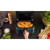Cecotec Cecofry Full InoxBlack 5500 Pro Fritadeira de ar quente, 1700 W, 5,5 L, Preto/Aço inoxidável