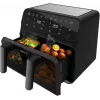 Cecotec Fritadeira de ar quente dupla Cecofry Advance 9000 Window 2200 W 9 L Preto