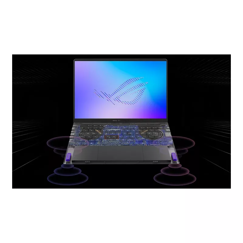 ASUS ROG Zephyrus G16 GU606AP-TB039W portátil gaming, Intel Core Ultra 9 386H até 4,9 GHz, GeForce RTX 5070, 32 GB RAM, SSD de 1 TB, Windows 11 Home, teclado alemão