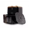 Fritadeira sem óleo ELDOM FRITTA 5,0 L temperatura ajustável temporizador 1500 W fritadeira de ar quente individual 5 L autónoma preta