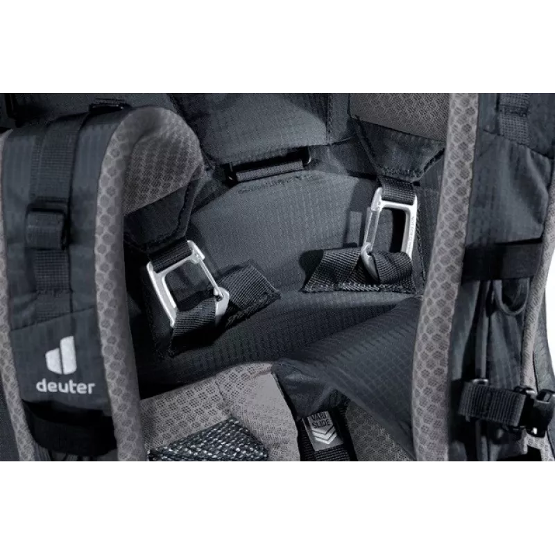 Mochila de caminhada Deuter Aircontact Pro 85+10 preta