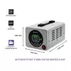 Qoltec 50722 estabilizador de tensão automático AVR 500VA 300W