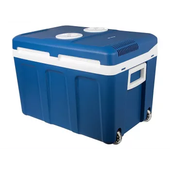 Frigorífico portátil para automóvel BLOW Tourist 42L cinzento/azul termoelétrico