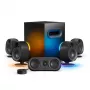 SteelSeries Arena 9 sistema de colunas 5.1 canais de 2 vias para PC/portátil, Bluetooth, preto