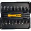 Conjunto de pontas micro Wiha zai Hause, 42 peças (preto, incl. suporte de pontas com cabo ESD)