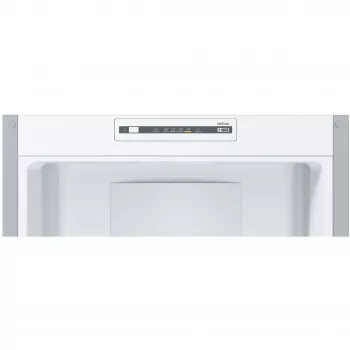 Combinado frigorífico-congelador Bosch KGN36NLEA Serie 2, aspeto aço inoxidável, 308 L capacidade útil total, classe de eficiência energética E