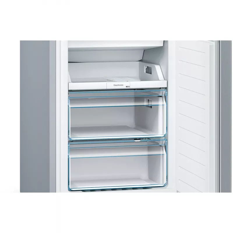 Bosch KGN36NLEA frigorífico combinado com congelador em baixo, No Frost, 305 l, classe energética E, aço inoxidável