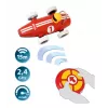 Carro de corrida com controlo remoto BRIO RC, vermelho/branco