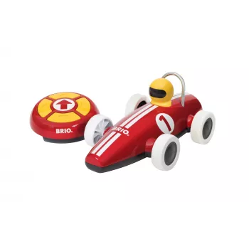Carro de corrida com controlo remoto BRIO RC, vermelho/branco