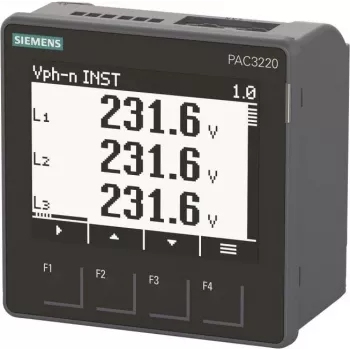 Dispositivo de monitorização de energia Siemens SENTRON 7KM3220-0BA01-1DA0 PAC3220
