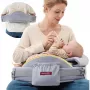 MOMCOZY CozyPro almofada de amamentação cinzenta