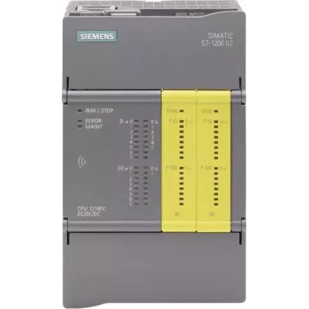 Siemens 6ES7214-1AF50-0XB0 SIMATIC S7-1200 G2 CPU 1214FC CPU compacta à prova de falhas DC/DC/DC