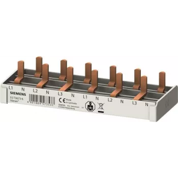 Siemens 5ST3673-6 Barramento de pinos compacto 10 mm² 6 TE 1 polo cinzento