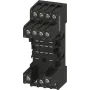 Siemens LZS PT78740 Base de relé 4 polos ligação por parafuso preto