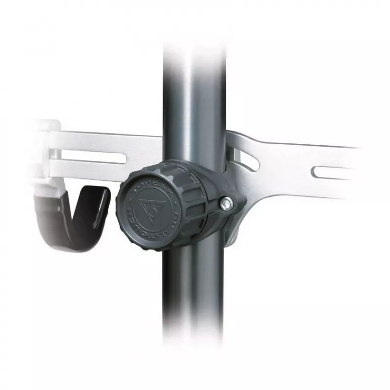 Topeak Dual-Touch Suporte de bicicleta de chão ao teto para 2 bicicletas, preto/prateado