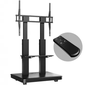 ONKRON TS2811E-B Suporte de TV móvel para ecrãs de 50-120 polegadas, preto