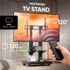 ONKRON TS2811E-B Suporte de TV móvel para ecrãs de 50-120 polegadas, preto