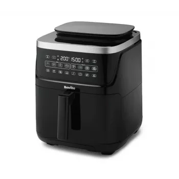 Breville VDF133X Fritadeira a ar quente sem óleo, 7L, 1700W, preto/prateado