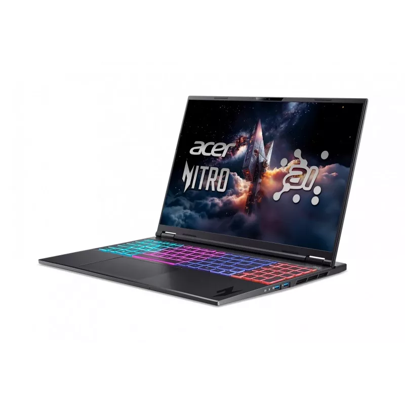 Acer Nitro 16S AI Portátil gaming - AMD Ryzen AI 7 350, 16GB DDR5, 1TB SSD, RTX 5070 Ti, 16 polegadas QHD 165Hz, Windows 11 Home