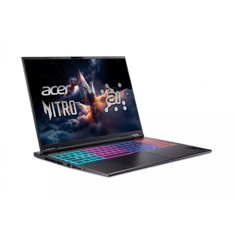 Acer Nitro 16S AI Portátil gaming - AMD Ryzen AI 7 350, 16GB DDR5, 1TB SSD, RTX 5070 Ti, 16 polegadas QHD 165Hz, Windows 11 Home