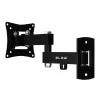 BLOW Suporte de parede para TV 10-27 polegadas preto fixo 15kg VESA 75x75 100x100