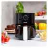 Fritadeira de ar quente MPM MFR-12 1500W 3,2L preta