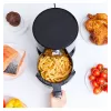 Fritadeira de ar quente MPM MFR-12 1500W 3,2L preta