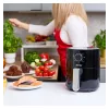 Fritadeira de ar quente MPM MFR-12 1500W 3,2L preta