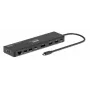 Docking station USB-C PORT Designs 4K Pro V2, 100W PD, preta