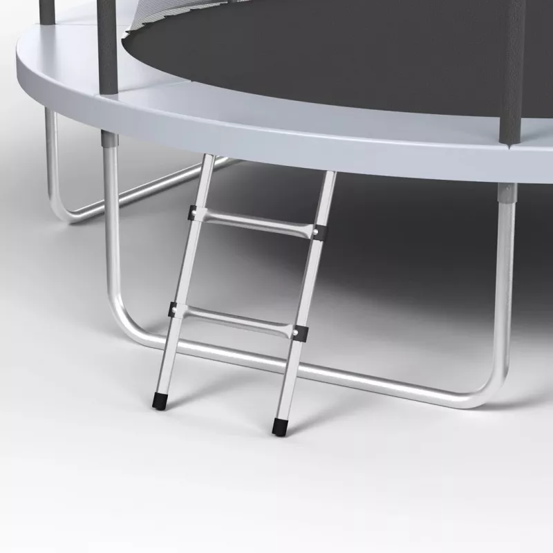 Trampolim REBEL Active PRO 8ft/244cm com rede de segurança e escada