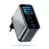 Carregador USB-C EVERACTIVE SC-670Q GaN 67W com 2x USB-C e 1x USB-A, Quick Charge 4+, PD 3.0, preto