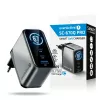 Carregador USB-C EVERACTIVE SC-670Q GaN 67W com 2x USB-C e 1x USB-A, Quick Charge 4+, PD 3.0, preto
